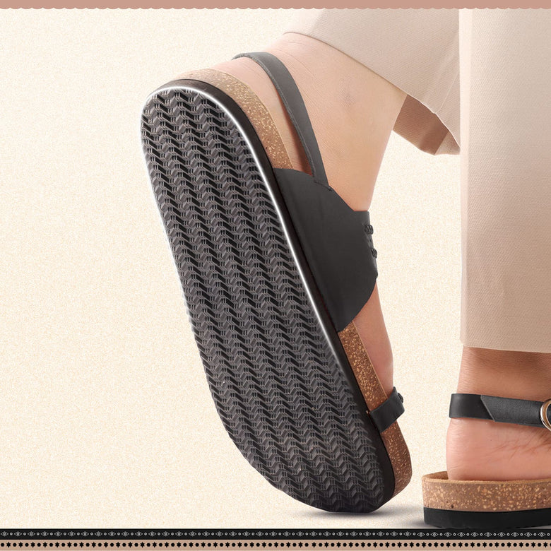 Anti-Skid Outsole Gives Steady Grip On All Terrains