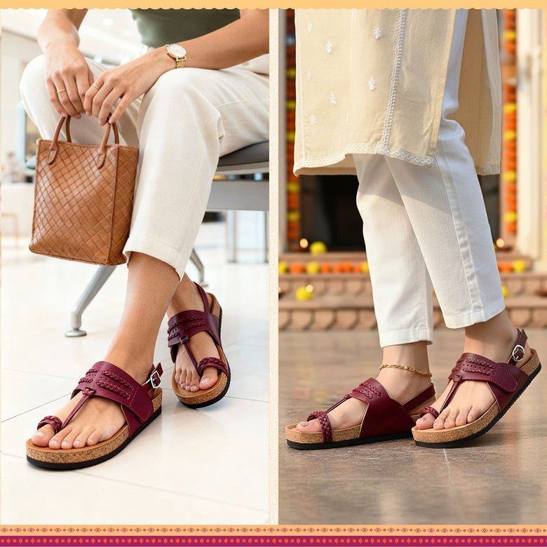 Versatile design works for work, outings, or occasions