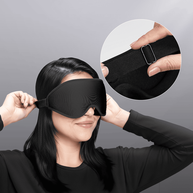 Secure Adjustable Strap, Stays Put Without Tugging Hair