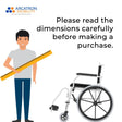 Prime FPS005 | Self Propelled Shower Commode Wheelchair