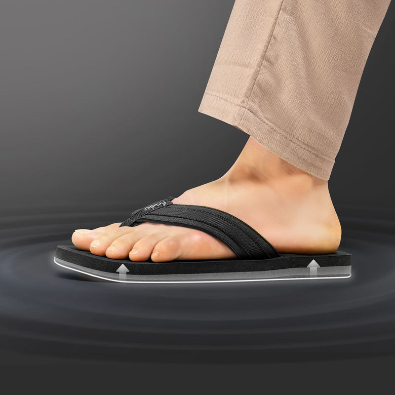 Walk Comfortably All Day With Shock Absorb Cushioning