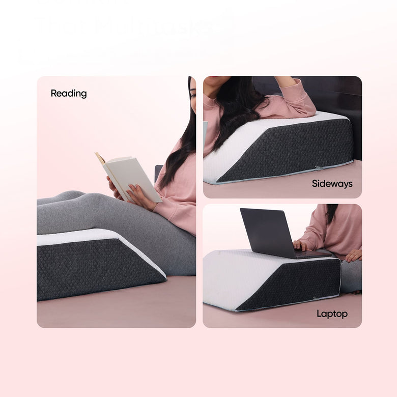 Versatile Support For Lounging, Reading, Relaxing or Working