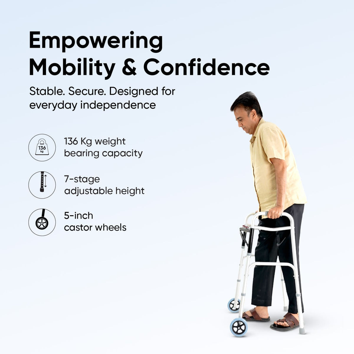 Frido Walker With Wheels